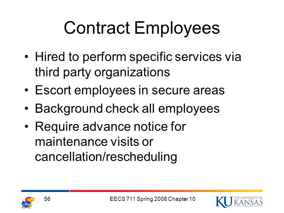 Escort service employment contract
