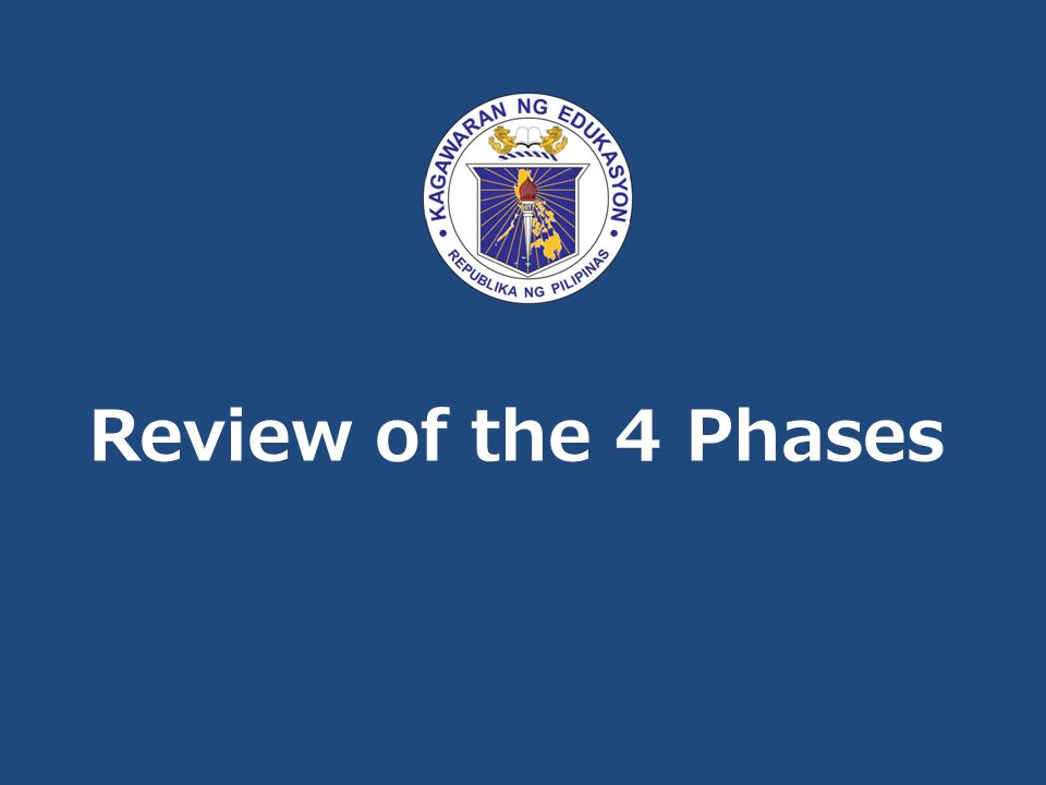Review of the 4 Phases