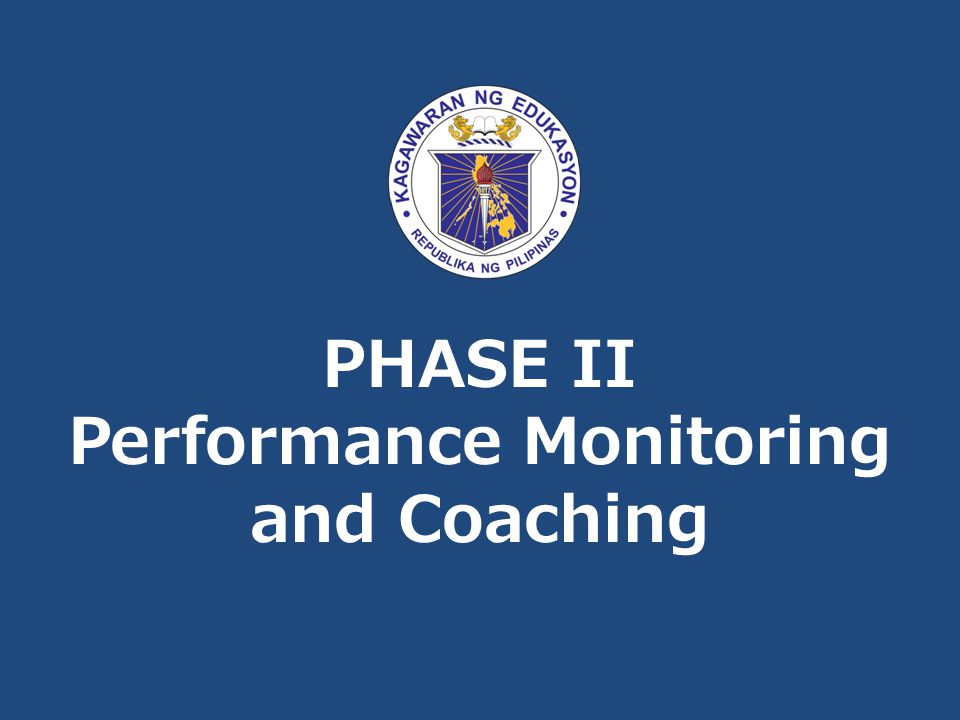 Performance Monitoring and Coaching