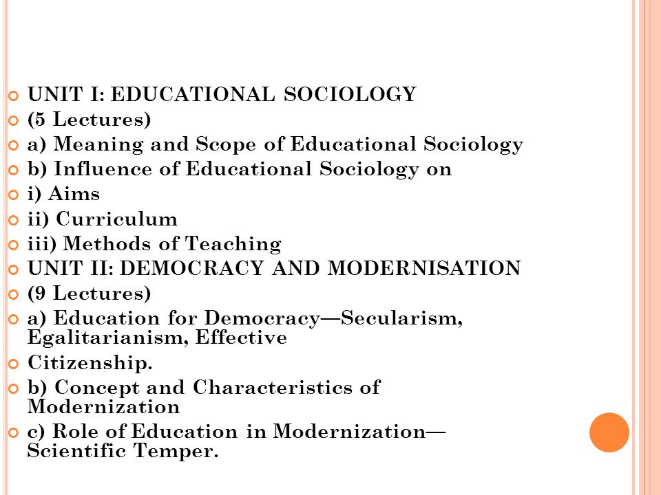 scope for sociology
