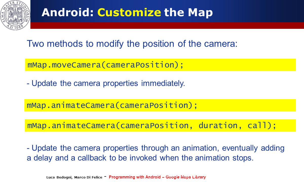 Programming with Android: The Google Maps Library - ppt video online  download