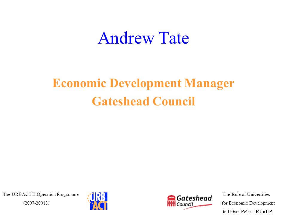 Economic Development Manager