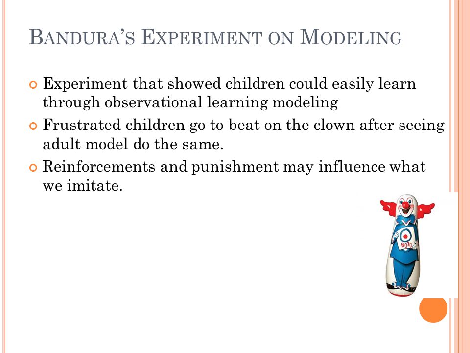 Bandura’s Experiment on Modeling