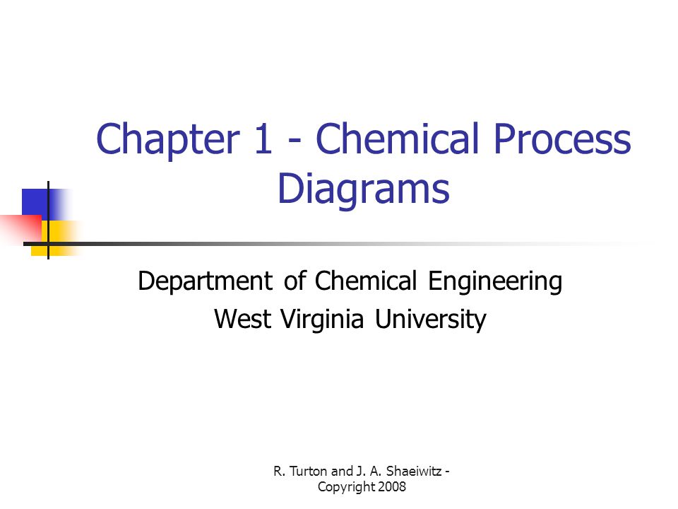Chapter 1 - Chemical Process Diagrams