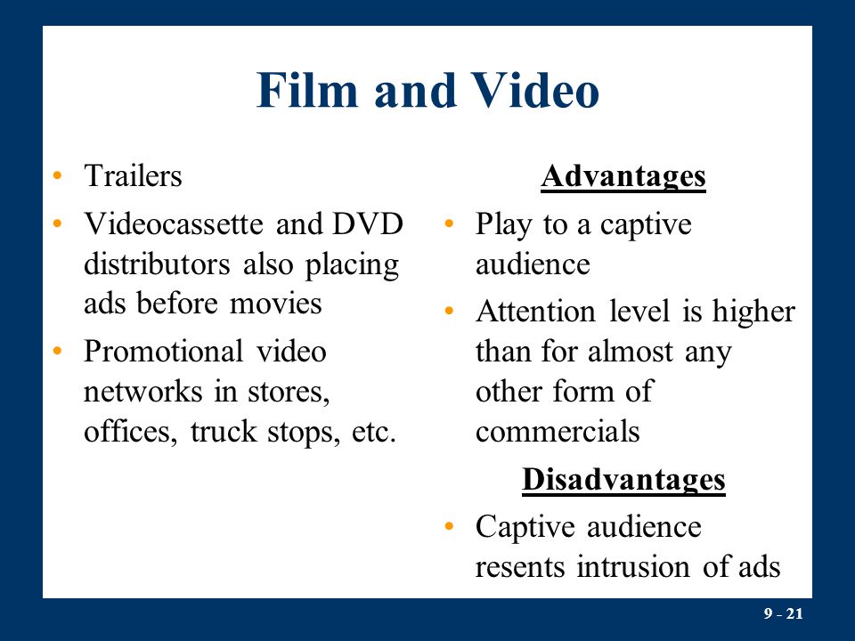 Film and Video Trailers