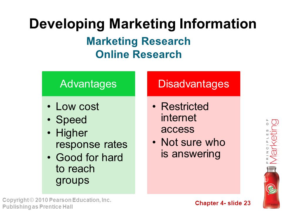 advantages and disadvantages of marketing information system