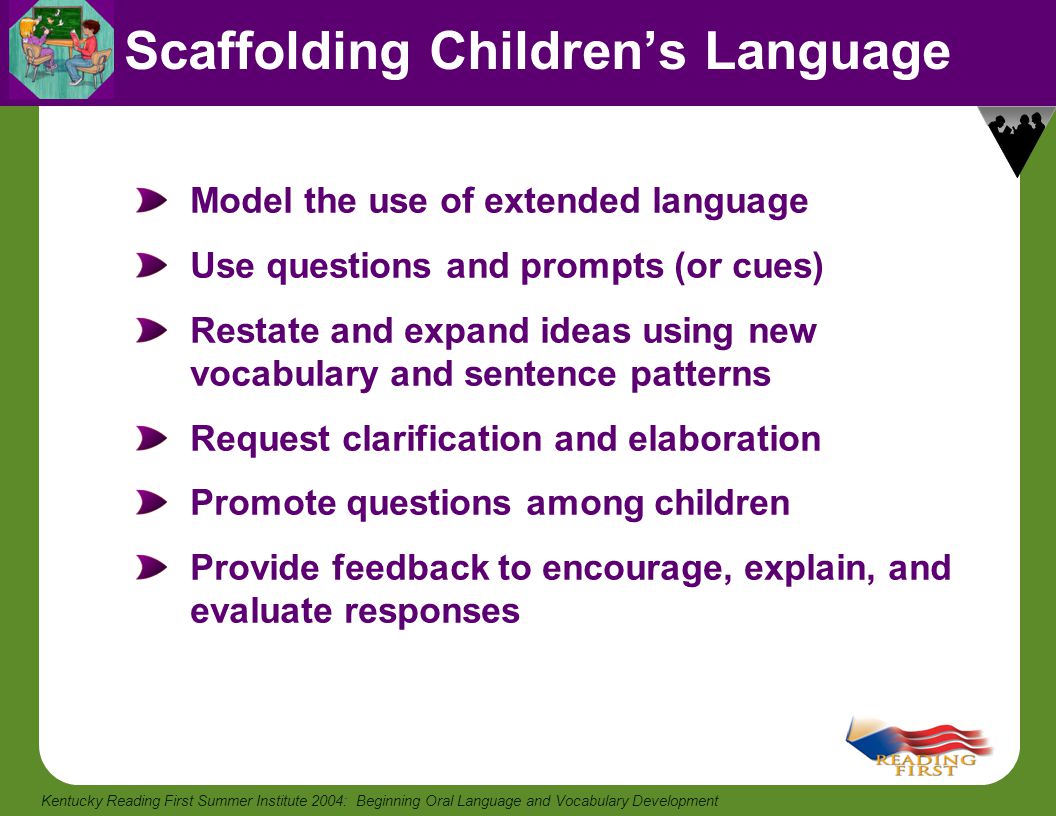 Scaffolding Children’s Language