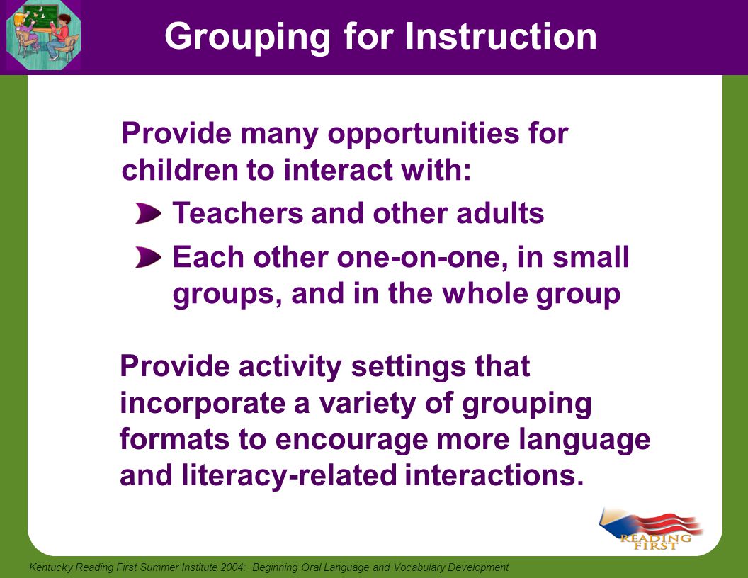 Grouping for Instruction