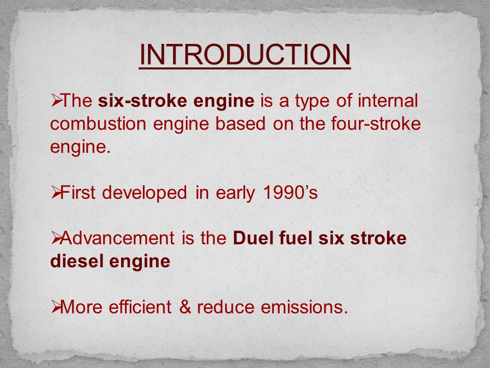 six stroke ic engines