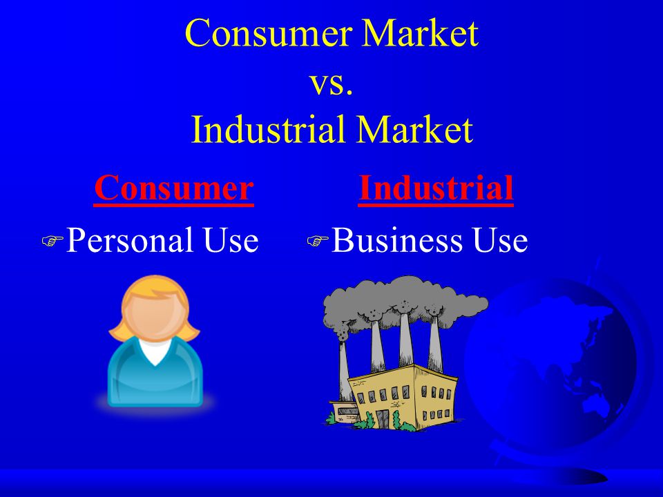 Consumer Market vs. Industrial Market