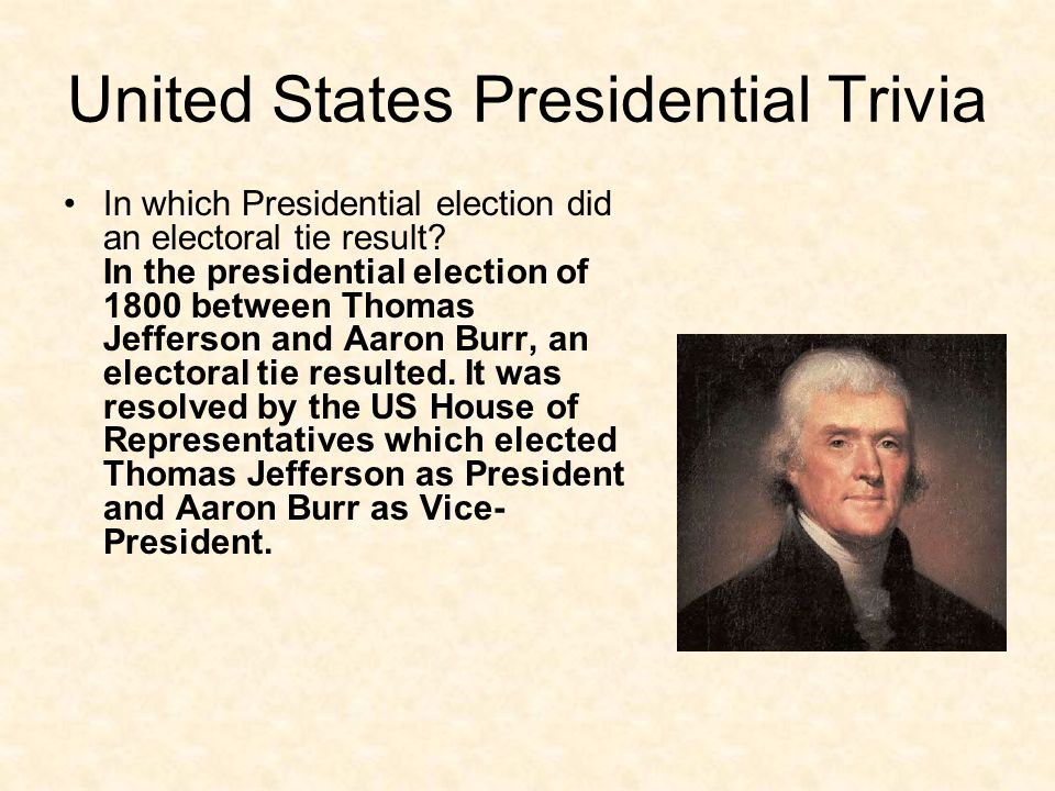 United States Presidential Trivia Ppt Video Online Download