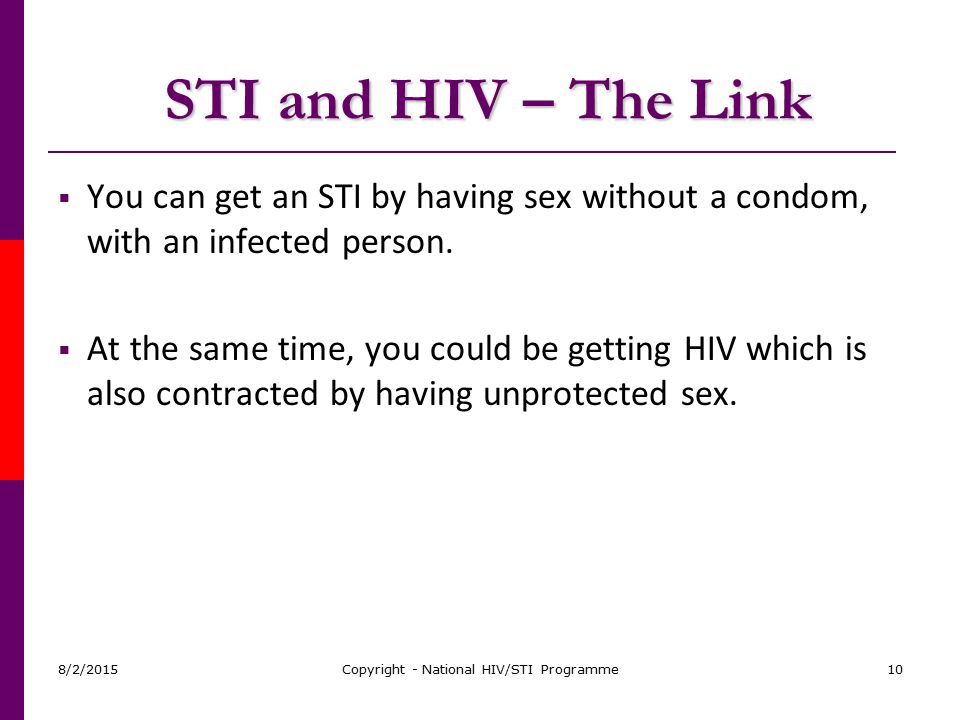 Copyright - National HIV/STI Programme