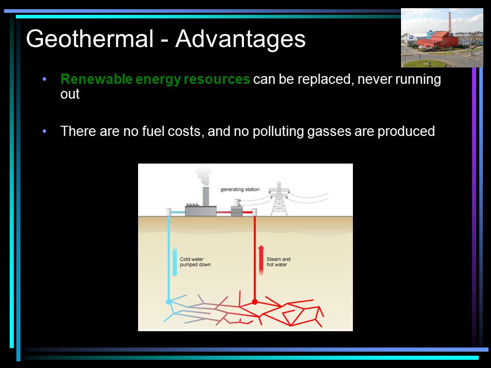 Geothermal - Advantages
