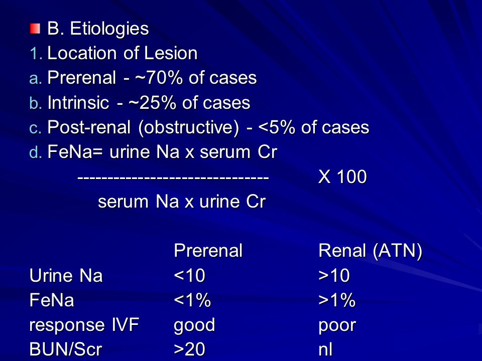 Acute Renal Failure A Symptoms Polyuria Oliguria Or Anuria Hematuria Ppt Video Online Download