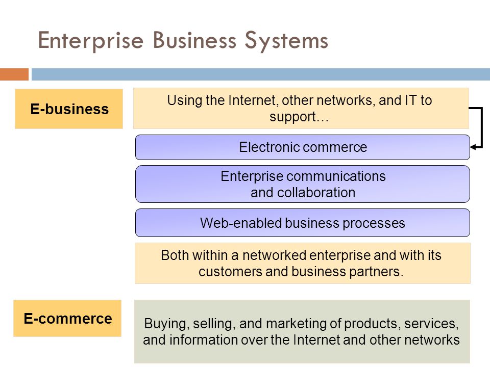 Enterprise Business Systems