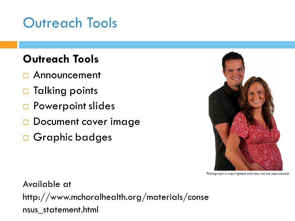 Outreach Tools Outreach Tools Announcement Talking points