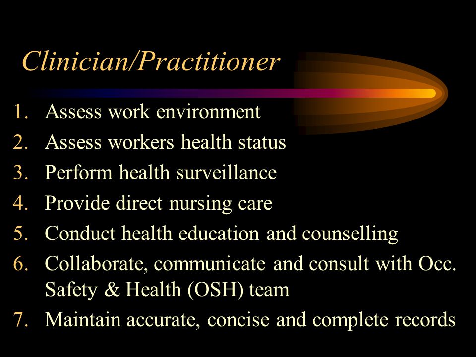 Clinician/Practitioner