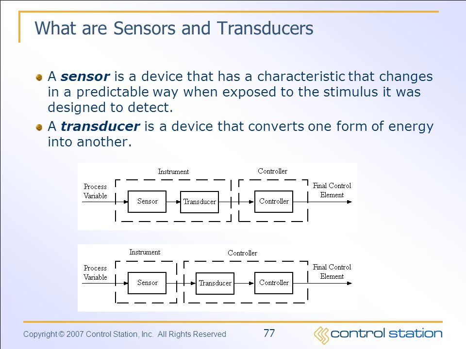 What are Sensors and Transducers
