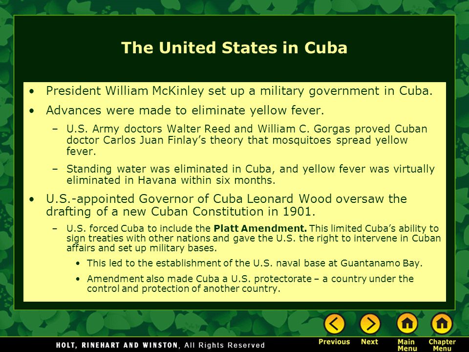 The United States in Cuba