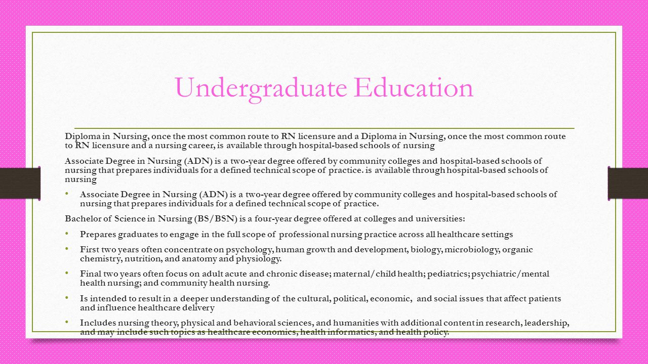 Undergraduate Education