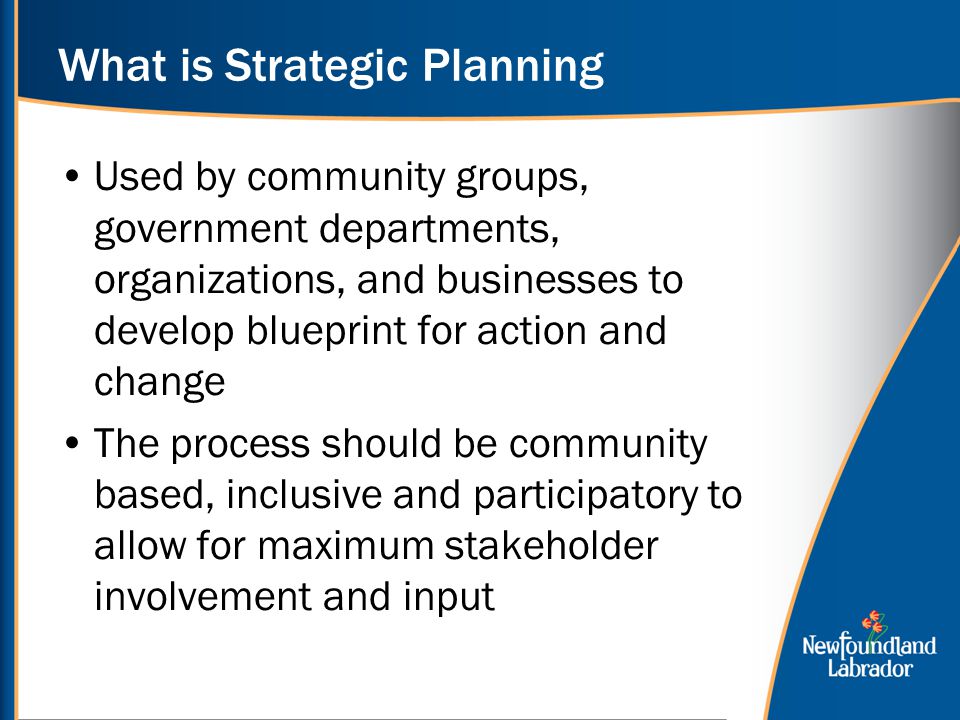 What is Strategic Planning