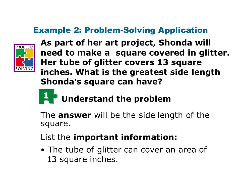 Example 2: Problem-Solving Application