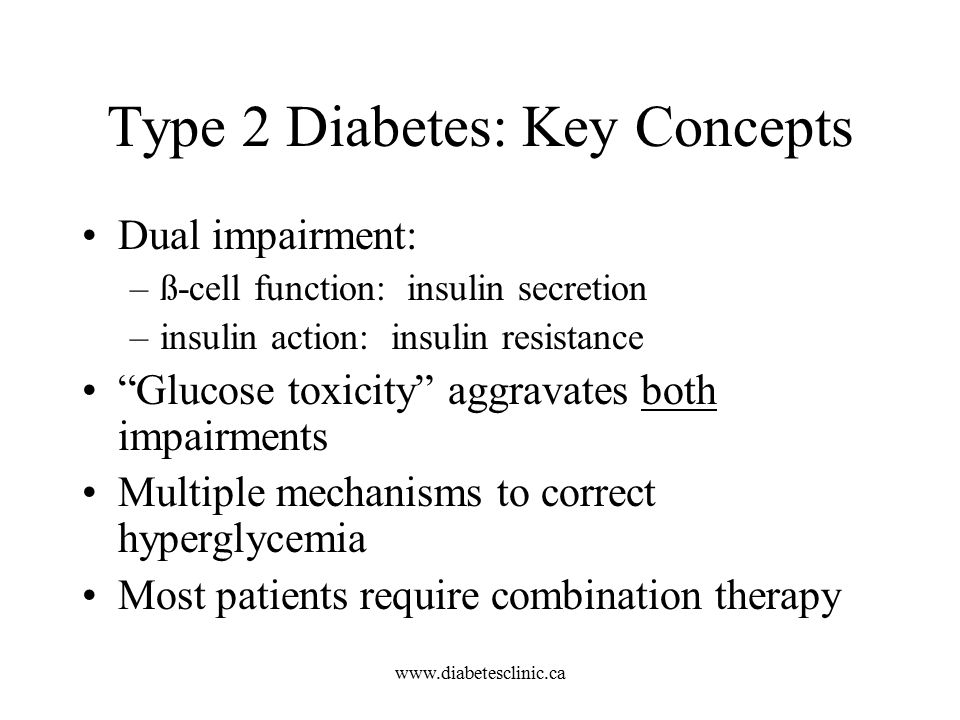 Type 2 Diabetes: Key Concepts