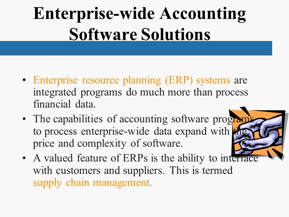 Enterprise-wide Accounting Software Solutions