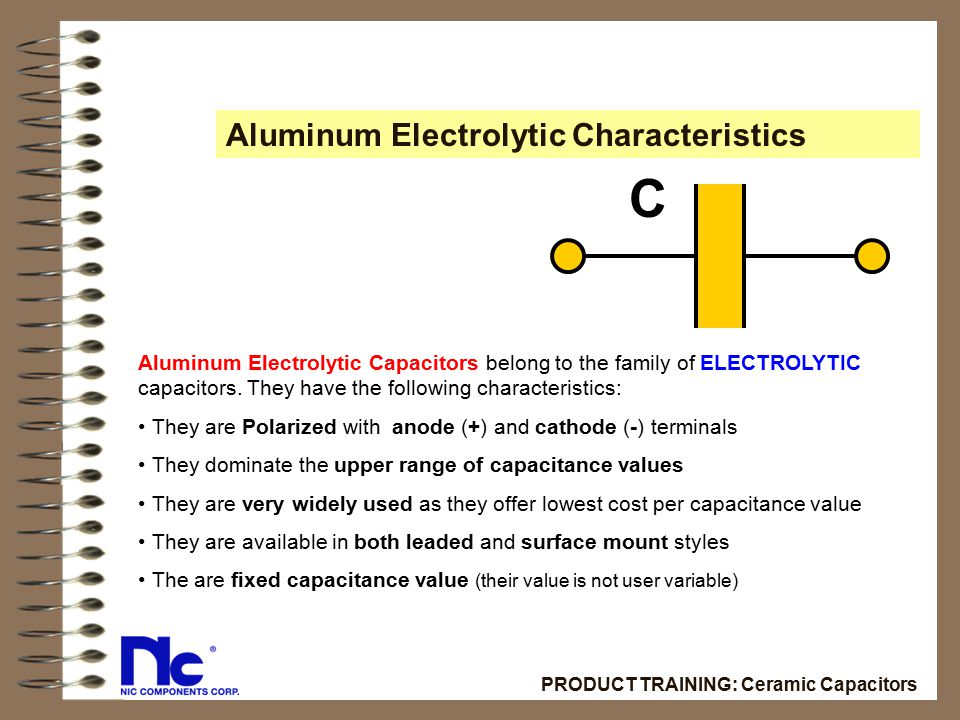 Aluminum Electrolytic Characteristics