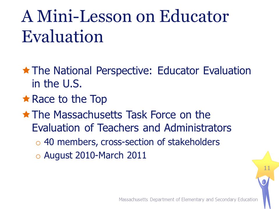 A Mini-Lesson on Educator Evaluation