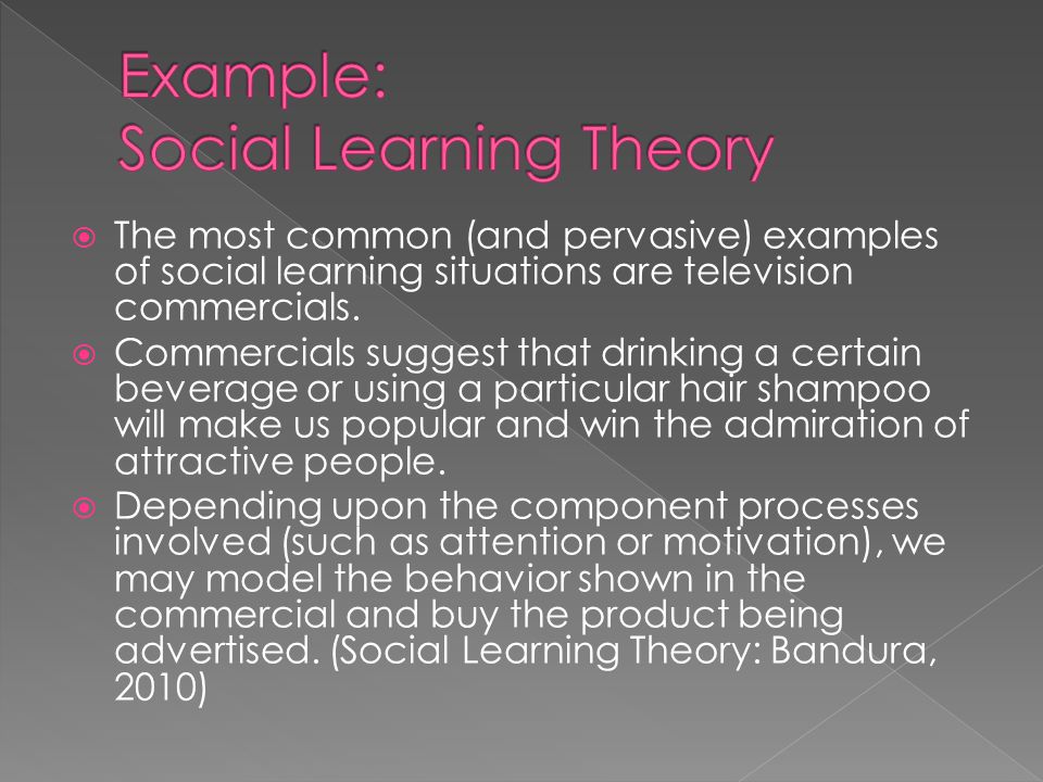 Albert Bandura’s Social Learning Theory - ppt video online download