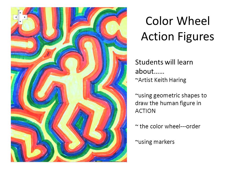 Color Wheel Action Figures
