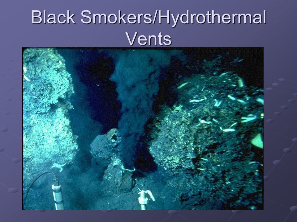 Black Smokers/Hydrothermal Vents
