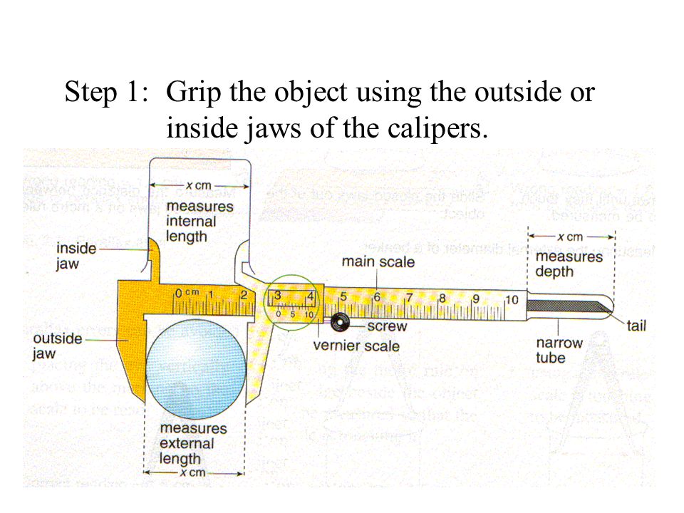 Step 1:. Grip the object using the outside or