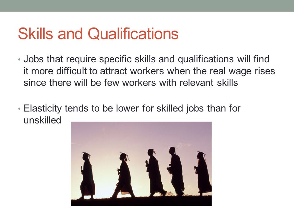 Skills and Qualifications