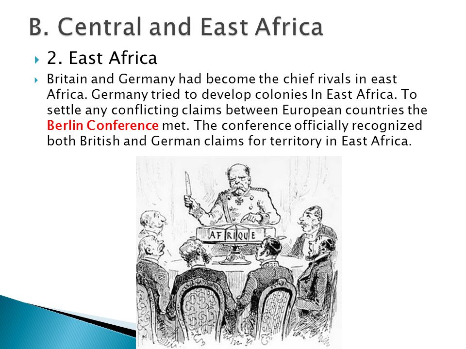 B. Central and East Africa