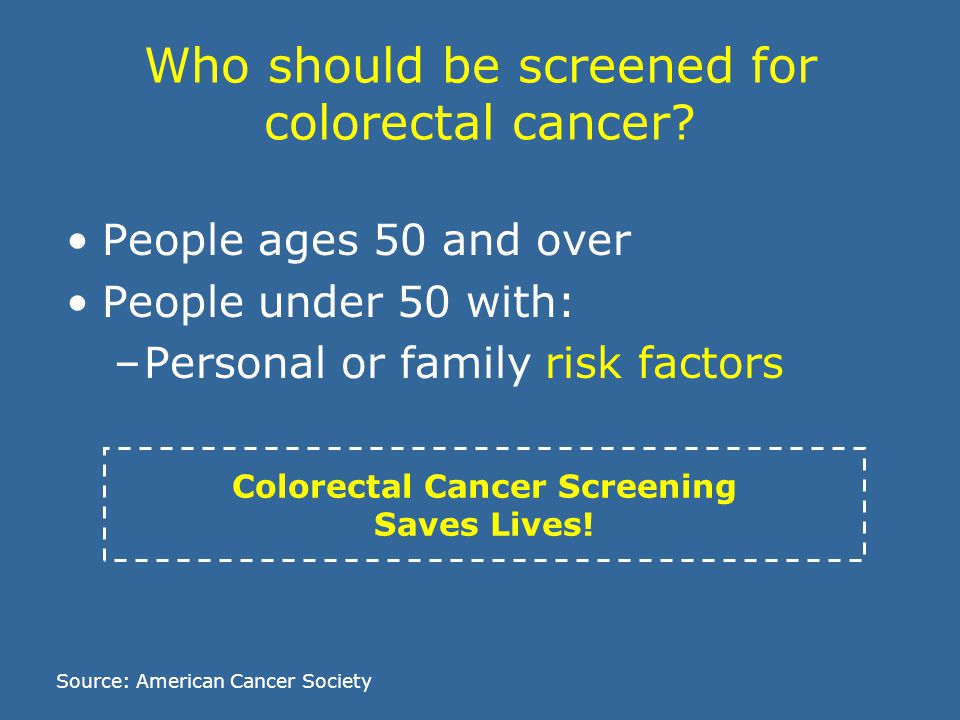 Race and colorectal cancer