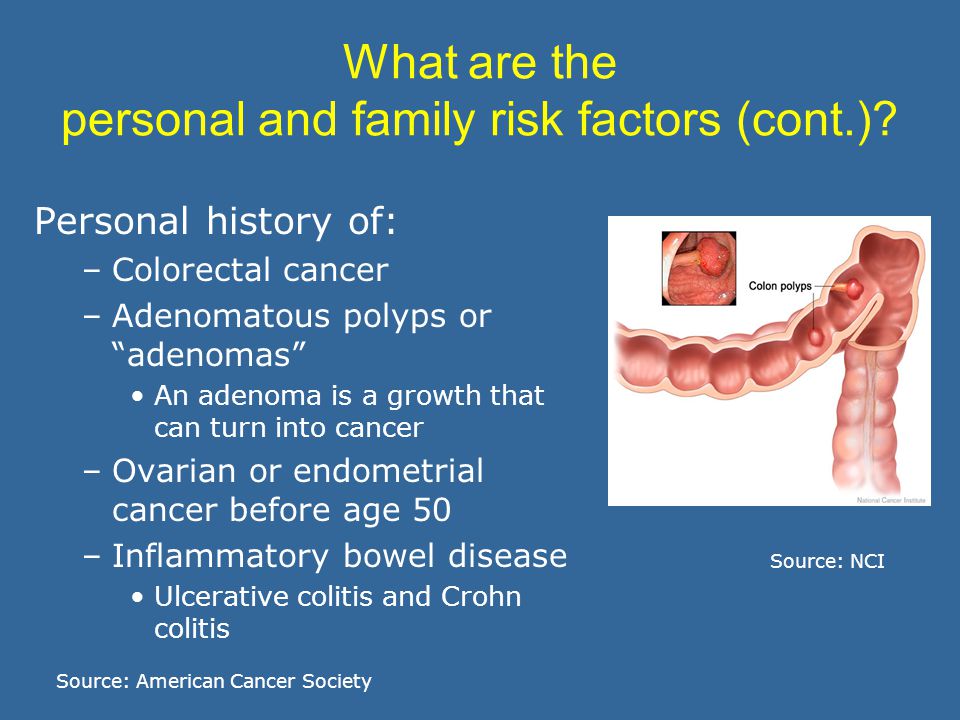 What causes colorectal cancer