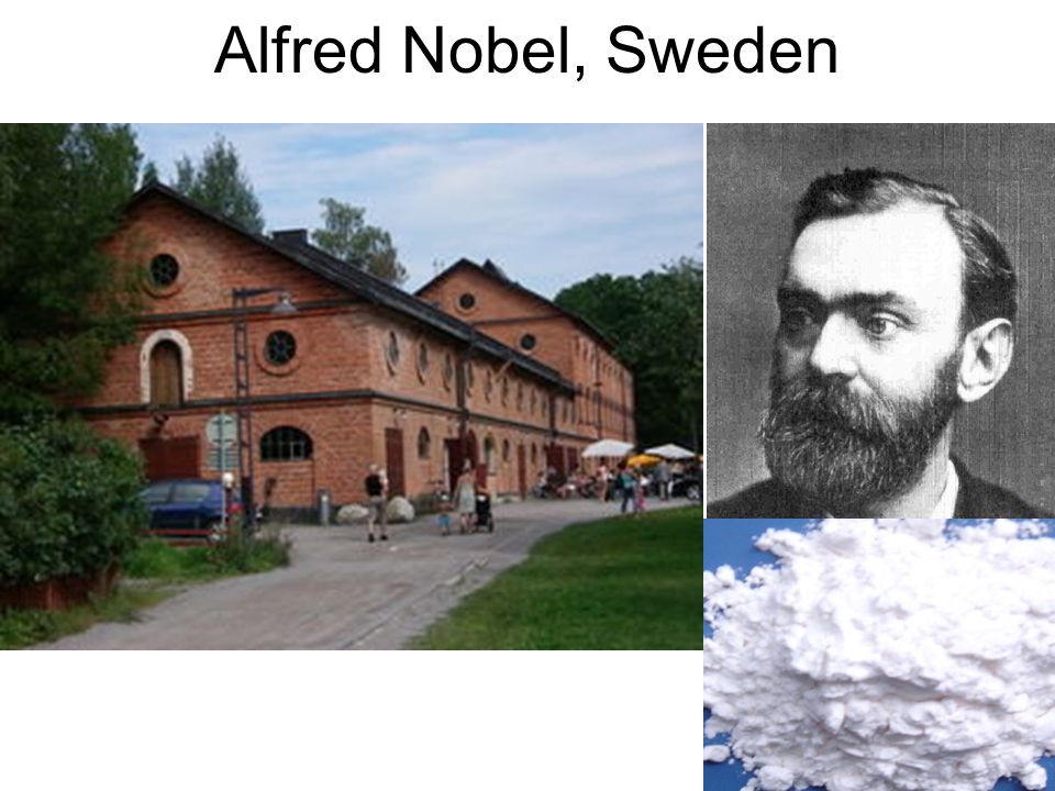 Alfred Nobel, Sweden