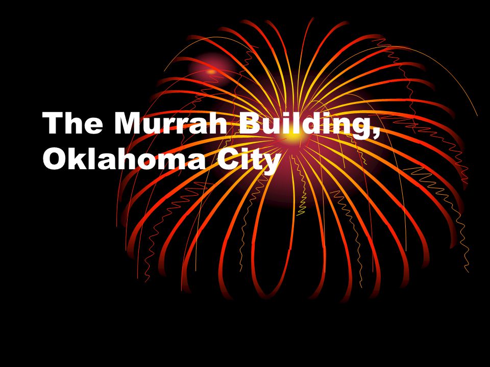 The Murrah Building, Oklahoma City