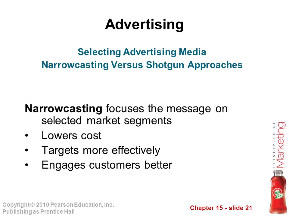 Selecting Advertising Media Narrowcasting Versus Shotgun Approaches