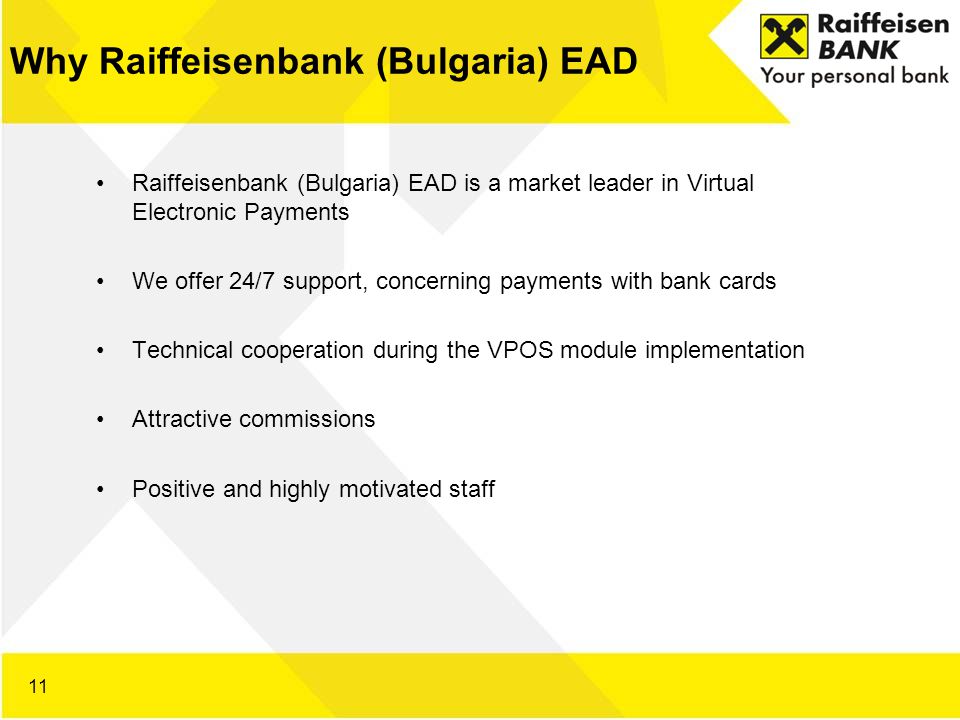 Why Raiffeisenbank (Bulgaria) EAD