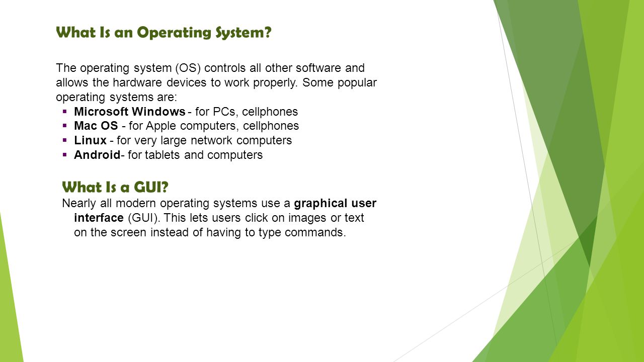 What Is an Operating System