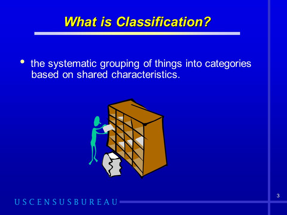 What is Classification