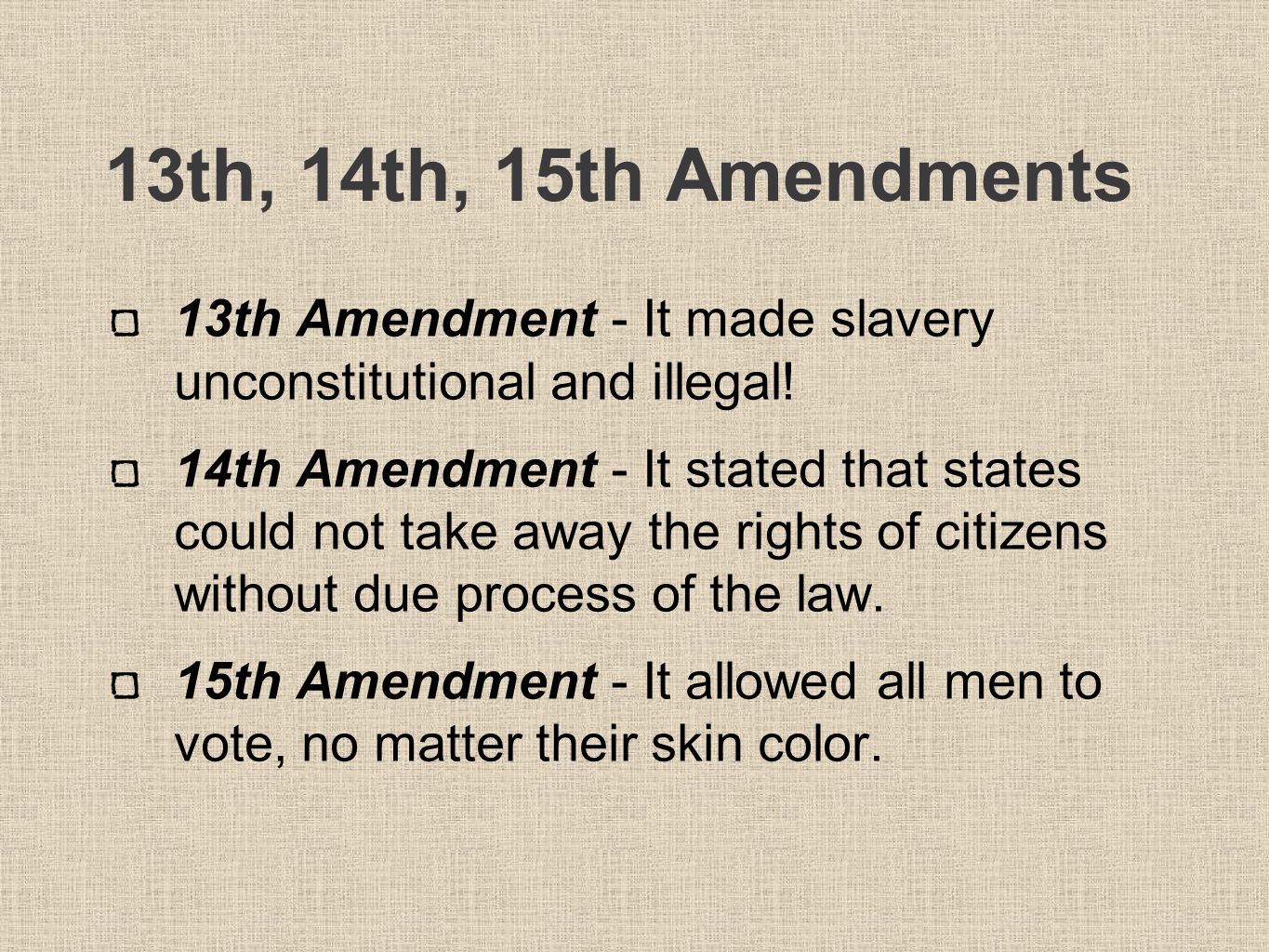 13th 14th And 15th Amendments For Kids 13th-14th-and-15th-amendments-for-kids