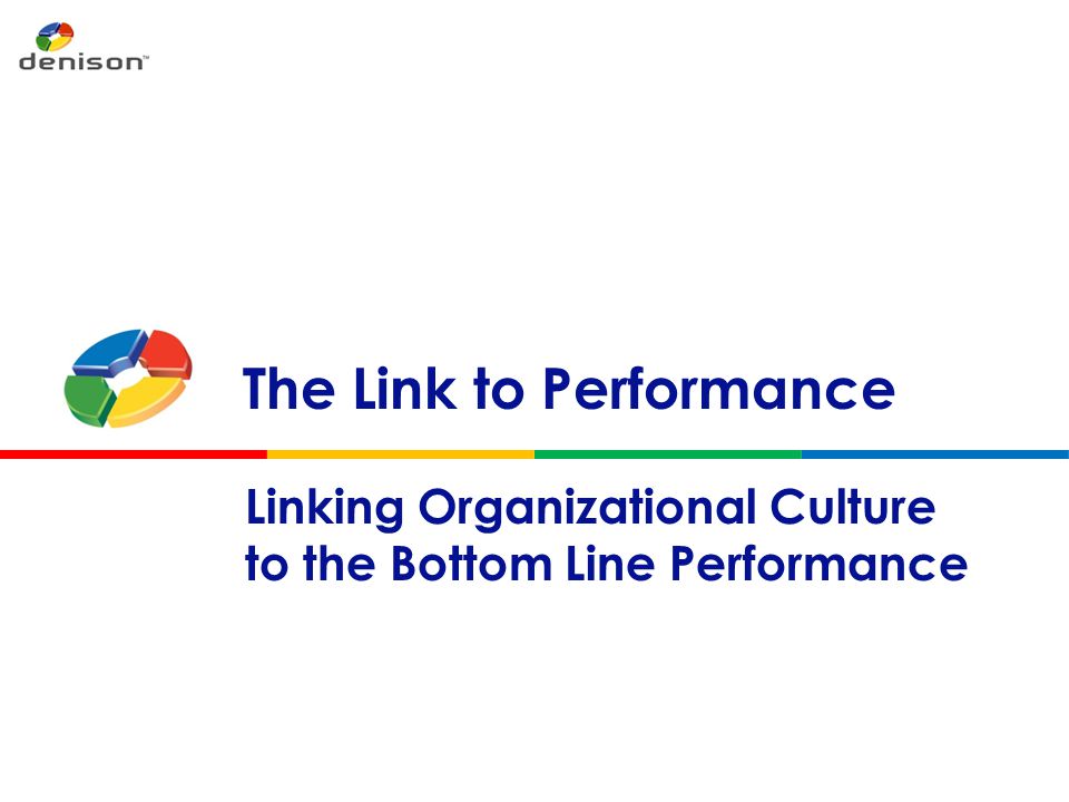The Link to Performance