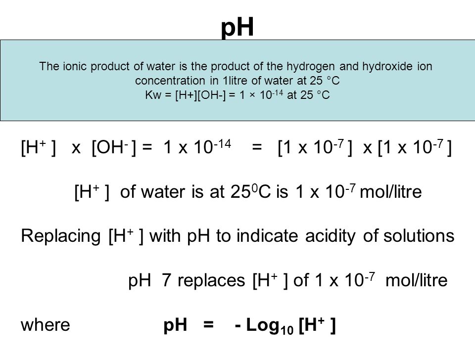 Self Ionisation Of Water Ppt Video Online Download