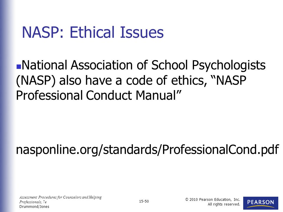 Ethical And Legal Issues In Assessment Ppt Download