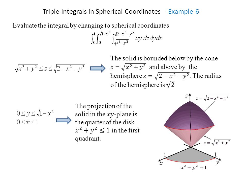 Triple Integral In Spherical Coordinates Ppt Video Online Download Triple Integral In Spherical Coordinates Ppt Video Online Download