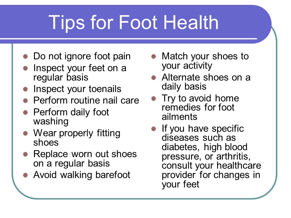 Getting To Know Your Feet Ppt Video Online Download Only a few items are needed. getting to know your feet ppt video